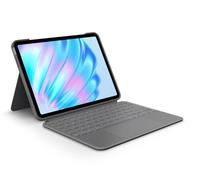 Logitech Combo Touch iPad Air 11 Pouces (M2), iPad Air (4e & 5e gen - 2020, 2022, 2024) Keyboard Case - Clavier détachable rétro-éclairé avec Kickstand -QWERTY