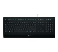 Logitech Clavier K280e Pro filaire USB – AZERTY Français, résistant aux éclaboussures, Noir