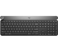 Logitech Craft Advanced keyboard with creative input dial Clavier RF sans fil + Bluetooth QWERTY italien Noir, gris