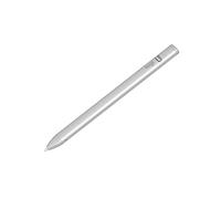 Logitech Crayon Stylet numérique pour Tous Les iPad (Versions 2018 et ultérieures) avec Technologie Apple Pencil, Conception Stable et Pointe Intelligente Dynamique - Argent/Orange