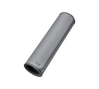 Logitech Desk Mat 956-000052 : Tapis de bureau 700x300x2mm, surface monochromatique grise, nylon/polyester/caoutchouc, base antidérapante et rebords cousus