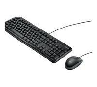 Logitech Desktop MK120 - ensemble clavier et souris - français