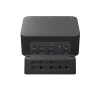 Logitech Logi Dock Focus Room Kit - Kit de vidéo-conférence (Logitech BRIO Ultra HD Pro Webcam, Logitech Logi Dock) - Optimisé pour la CU - power adapter included