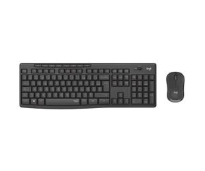 Logitech Ensemble clavier-souris sans fil MK295 - Silencieux - Noir