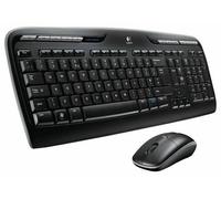 LOGITECH - Ensemble Clavier & Souris Sans Fil MK330, Noir