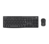 Logitech Ensemble clavier-souris sans fil MK370 - Bluetooth et récepteur USB Logi Bolt - Noir