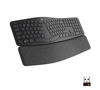 Logitech ERGO K860 - Clavier - sans fil - 2.4 GHz, Bluetooth 5.0 - QWERTY - R.-U. - graphite