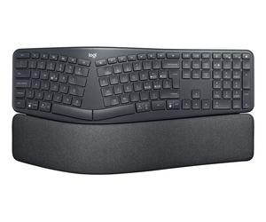 Logitech ERGO K860 for Business clavier Bureau Bluetooth QWERTY Italien Graphite