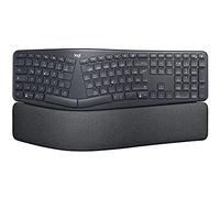 Logitech Clavier ERGO K860 – sans fil 2,4 GHz et Bluetooth 5.0 – ergonomique scindé QWERTZ Allemand