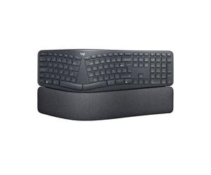Logitech ERGO K860 Graphite Saisie ergonomique sans compromis : découvrez le confort et la productivité Logitech !