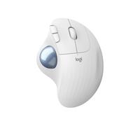 Souris - Sans fil - Logitech - Ergo M575 - Blanc - Ergonomique