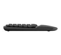 Logitech Ergo Series - Clavier - sans fil - 2.4 GHz, Bluetooth LE - QWERTY - Italien - graphite G