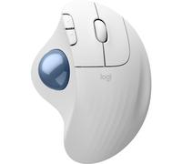 Logitech Ergo Series ERGO M575S - Boule de commande - ergonomique - optique - 5 boutons - sans fil - Bluetooth, 2.4 GHz - récepteur USB Logitech Logi Bolt - blanc cassé