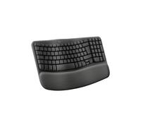 Logitech wave keys for business - clavier - azerty - français - graphi