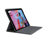 Logitech Étui clavier Slim Folio pour iPad (7e, 8e et 9e générations) avec clavier sans fil intégré, disposition QWERTY italienne - Graphite