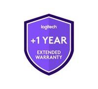 Logitech Extended Warranty - contrat de maintenance prolongé - 1 année - pour Logitech Rally Camera