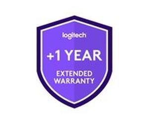 Logitech Extended Warranty - contrat de maintenance prolongé - 1 année - pour Logitech Rally Plus
