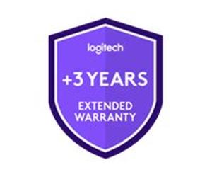LOGITECH Extended Warranty Extended service agreement replace or repair 3 years from original purchase date of the equipment