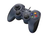 Logitech F310 Manette de Jeu Filaire, Configuration Type Console, Croix Directionnelle 4 Switchs, Prise en Main Confortable, Câble 1,8m, PC - Bleu/Gris