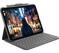 Logitech Étui clavier Slim Folio pour iPad 10e gen, Clavier taille standard, Protection