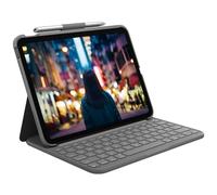 Logitech Étui clavier Slim Folio pour iPad 10e gen, Clavier taille standard, Protection