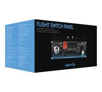 LOGITECH Flight Switch Panel Flight simulator instrument panel wired for PC
