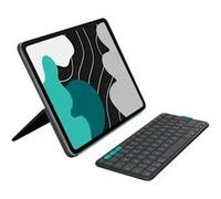 Logitech Flip Folio - Clavier et étui - full size - sans fil - Bluetooth 5.1 LE - QWERTY - Italien - graphite - pour Apple 13-inch iPad Air (M2, M3); 13-inch iPad Pro (M4, M5) G