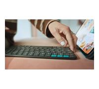 Logitech Flip Folio QWERTY Italien Bluetooth Graphite