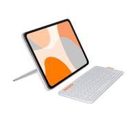 Logitech Flip Folio QWERTY Italien Bluetooth Gris clair