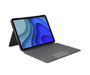 Logitech Folio Touch AZERTY Français Smart Connector Gris