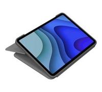Logitech Folio Touch - Clavier et étui - avec trackpad - rétroéclairé - Apple Smart connector - QWERTY - Pan Nordic - gris oxford - pour Apple 10.9-inch iPad Air (4ème génération, 5ème génération) G