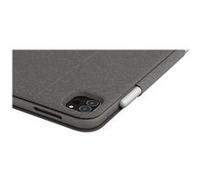 Logitech Folio Touch - Clavier et étui - avec trackpad - rétroéclairé - Apple Smart connector - QWERTZ - Suisse - gris oxford - pour Apple 10.9-inch iPad Air (4ème génération, 5ème génération) G