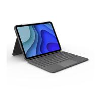 Logitech Folio Touch QWERTY Smart Connector Gris
