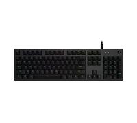 Logitech G 512 Clavier Gaming Mécanique, RGB LIGHTSYNC, Touches rétroéclairées, GX-Tactile Marron, Alliage d'aluminium, Touches F Personnalisables, Passage USB, Disposition QWERTY PT - Carbone/Noir