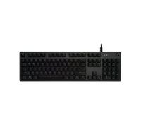 Logitech Gaming G512 - Clavier - backlit - USB - AZERTY - Français - commutateur : GX Blue - carbone