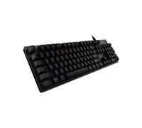 Logitech Gaming G512 - Clavier - backlit - USB - QWERTZ - Suisse - commutateur : GX Brown Tactile - carbone
