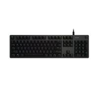 Logitech G 920-009350 - Filaire - USB - Membrane Key Switch - QWERTY - RGB LED - carbone