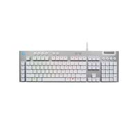 Logitech G G815 - Tactile - White clavier USB AZERTY Français Aluminium, Blanc