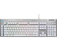 Logitech G G815 - Tactile - White clavier USB AZERTY Français Aluminium, Blanc