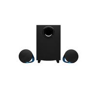 Logitech Haut-parleurs Gaming PC G560 LIGHTSYNC, DTS:X Ultra 7.1, Caisson de basses, Noir