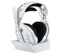 Logitech G Astro A50 LIGHTSPEED Casque gaming sans fil + station d'accueil (Gen 5), PRO-G GRAPHENE, basculement à 3 systèmes, USB-C vers Xbox, PS5, PC/Mac ou Nintendo Switch, Bluetooth - Blanc