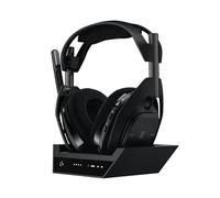 Casque gaming sans fil Logitech G Premium Astro A50 X Lightspeed + station d'accueil pour Xbox Series XS + PS5 + PC et Mac Noir