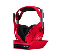 Logitech G Astro A50 X + Station d'accueil Casque Gaming sans Fil | Commutateur vidéo et audio PLAYSYNC, HDMI 2.1 4K 120 Hz, 24 h d'autonomie, 2,4 GHz et Bluetooth,pour PC, PS5, Xbox - Rouge