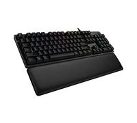 Logitech G Clavier de Jeu mécanique 513 avec Repose-Paume, RGB LIGHTSYNC, commutateurs à Touches tactiles Marron GX, boîtier en Aluminium brossé, Touches F Personnalisables, Passage USB, Disposition