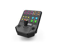 Logitech G Saitek Panneau Latéral pour Véhicule Lourd, +25 Boutons Assignables, Pilote Automatique Intégré, Chargeur Frontal, USB, PC/Mac - Noir