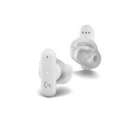 Logitech G Fits Écouteurs Gaming sans Fil, Design moulé sur Mesure, Lightspeed + Bluetooth, Quatre Microphones à filtrage Spatial, PC, Mac, PS5, PS4, Mobile, Nintendo Switch - Blanc