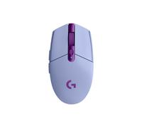 Logitech G Souris gamer G305 Lightspeed, sans fil, autonomie 250h, 6 boutons — Lilas