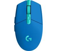 Logitech G G305, Droitier, Optique, RF sans fil + Bluetooth, 12000 DPI, 1 ms, Bleu 910-006015