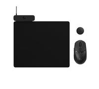 Logitech G G309 Lightspeed Souris Gaming sans Fil + POWERPLAY 2 système de Charge sans Fil, Charge illimitée, Souris de Gaming sans Fil légère de 68 g, switchs Hybrides LIGHTFORCE, pour PC/Mac - Noir