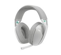 Logitech G G321 Lightspeed, Casque Gaming Bluetooth sans Fil, Confort et Ajustement dynamiques, Micro à Tige 16 kHz, + de 20 h d’autonomie, PC, PS4, PS5, Nintendo Switch, Mobile - Blanc